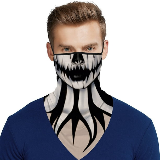Unisex Motorcycle Balaclava Neck Tube Scarf Snood Warmer Bike Face Cover Bandana